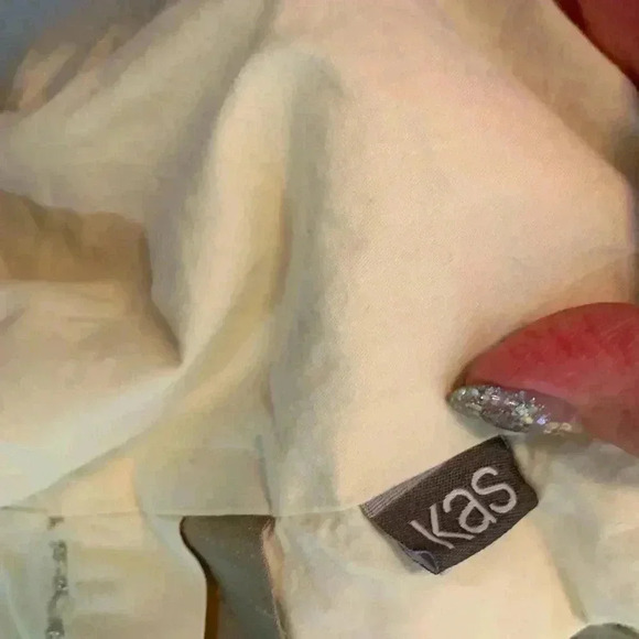 KAS Australia Australian King Duvet Cover 96”  wide 88” long, 100% cotton - Picture 4 of 10